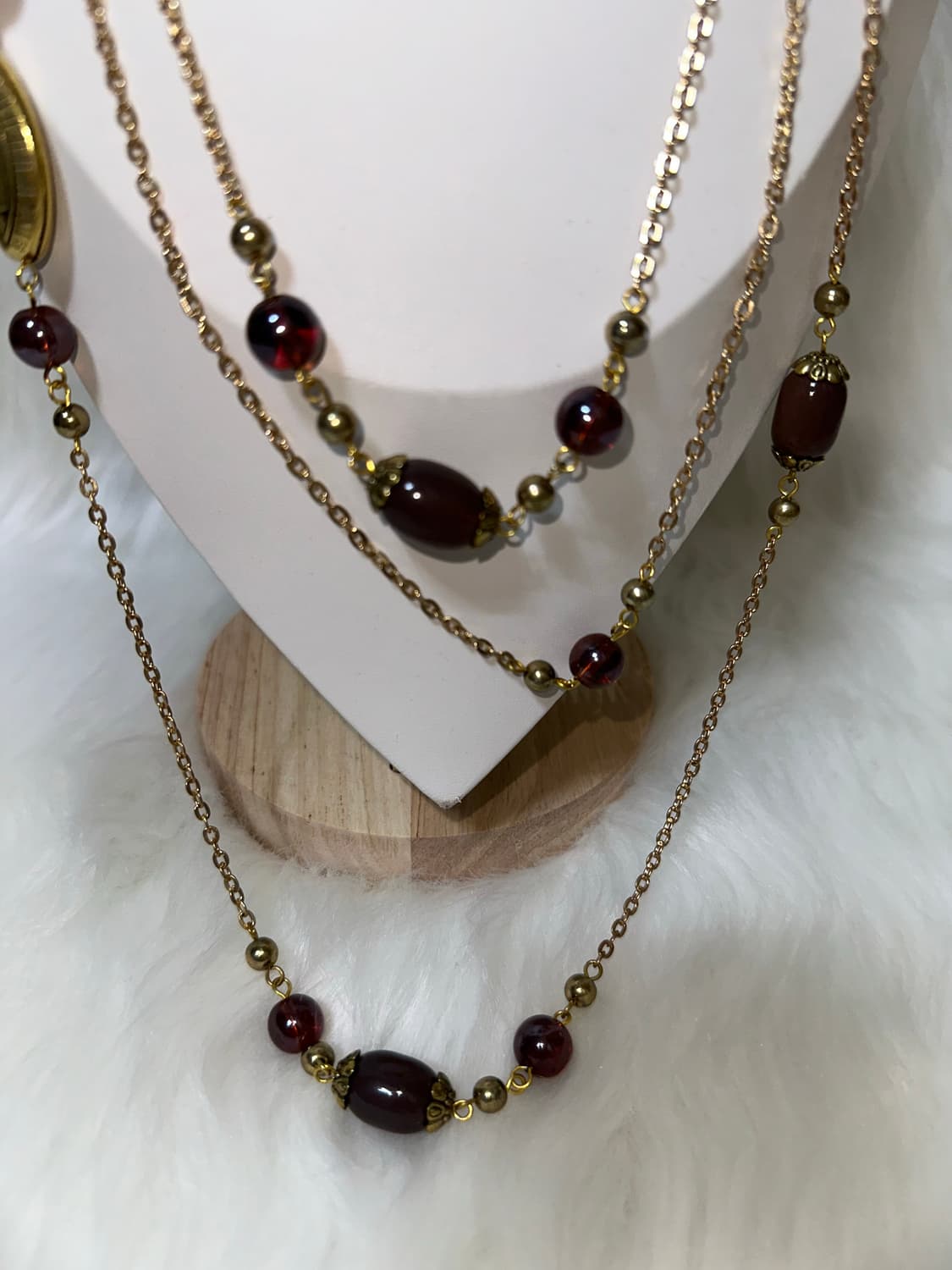 오리엔탈 고스펑크 레이어드 목걸이 상품이미지2