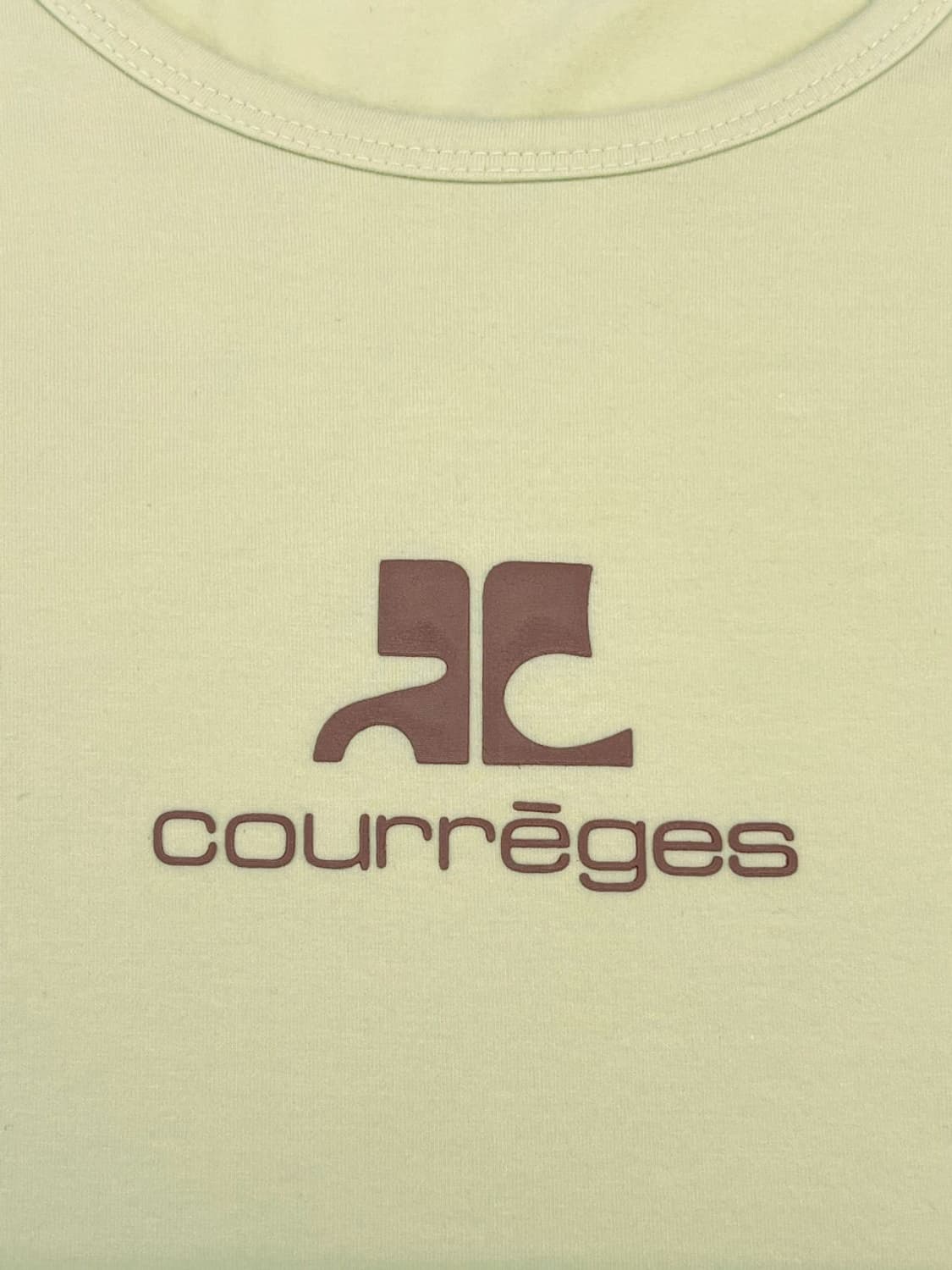 courreges / 꾸레쥬 버터 빅로고 반팔   상품이미지3