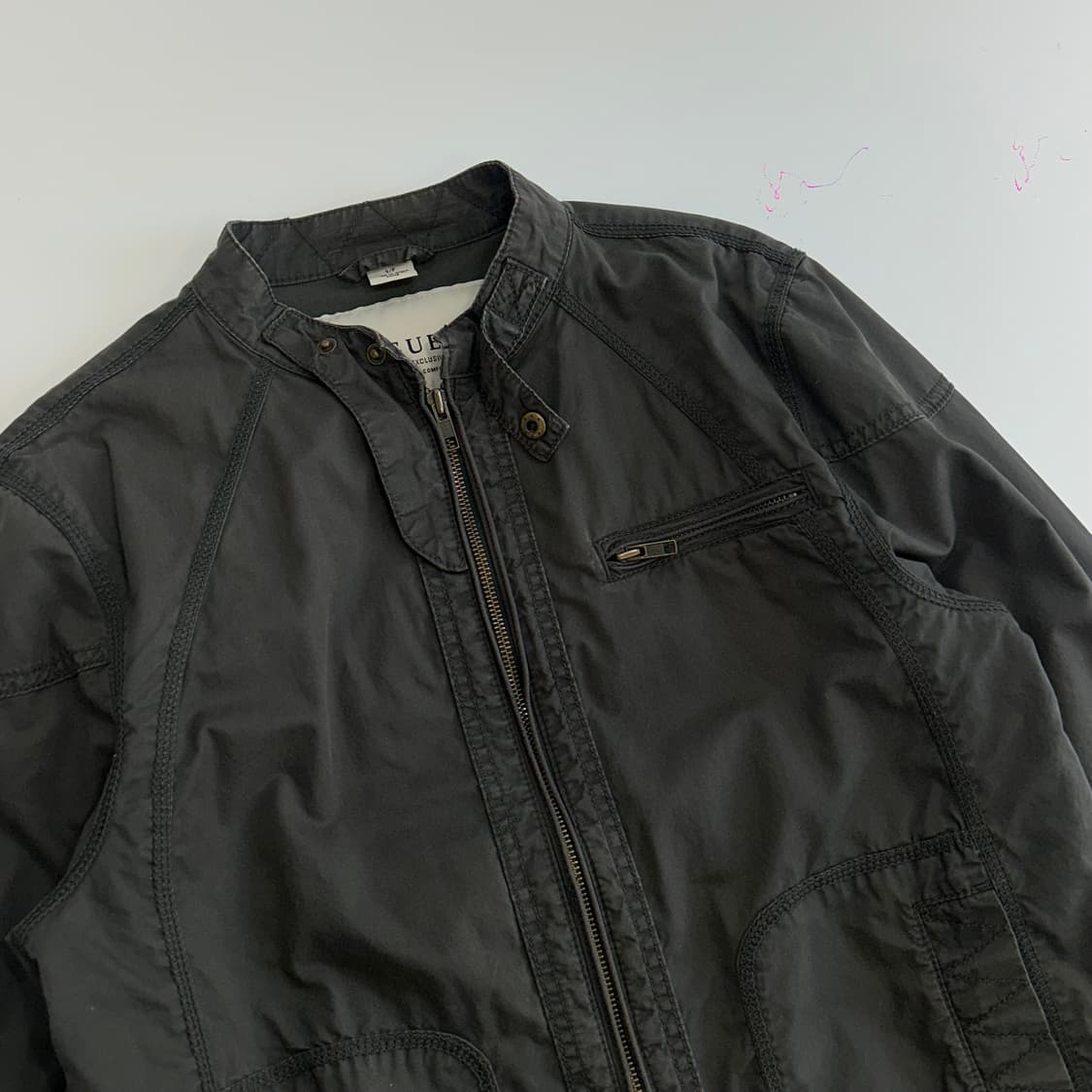 Guess 게스 코튼 차콜 자켓 상품이미지4