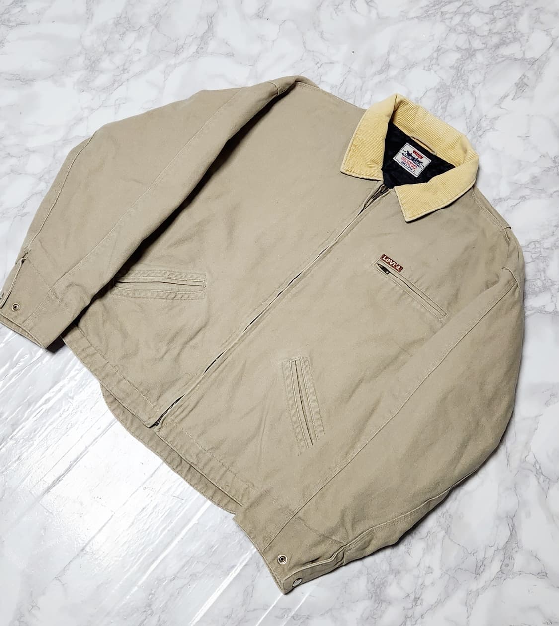 Levi's 90s 리바이스 코듀로이 카라 디트로이트 자켓 상품이미지4