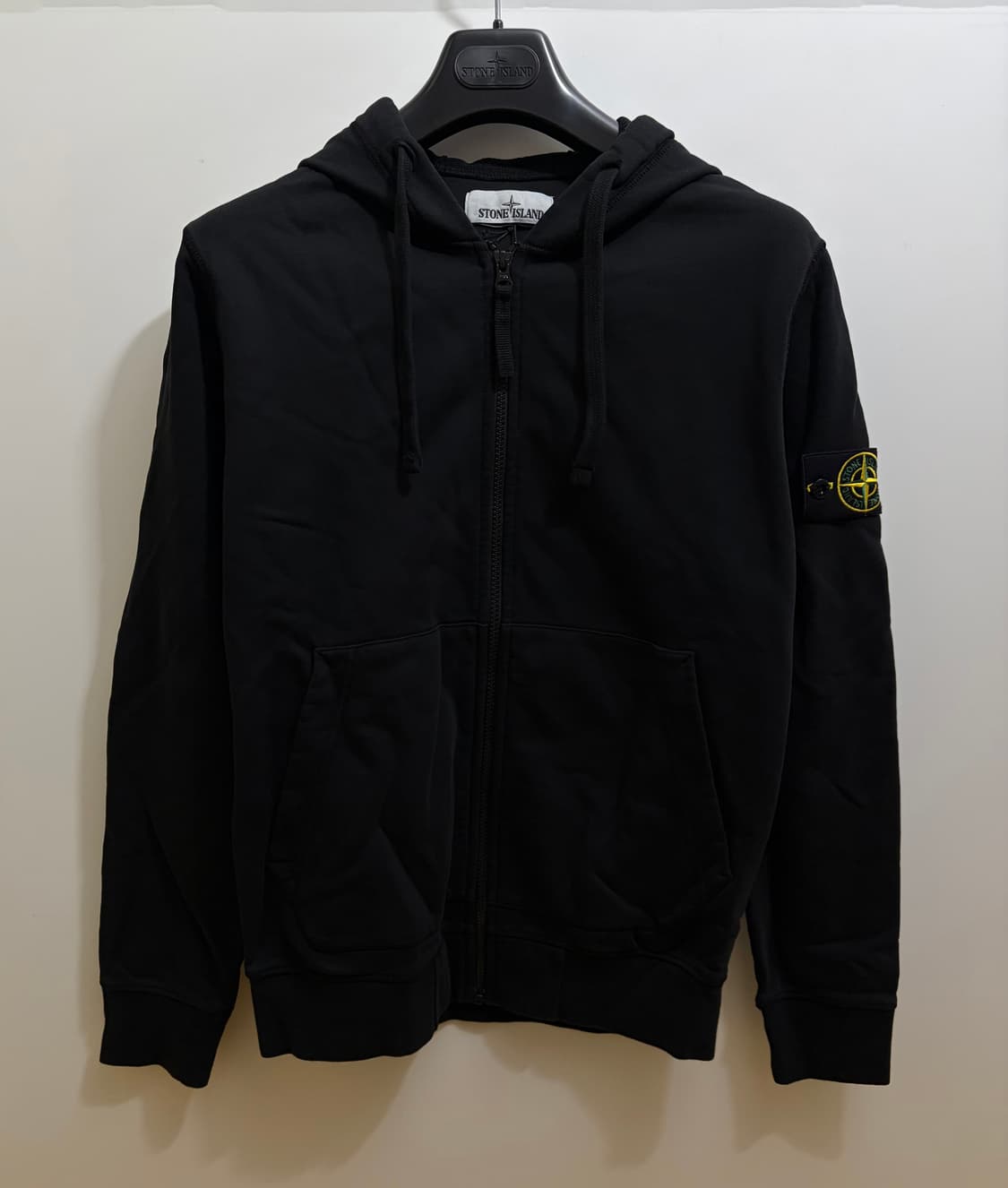 새상품)스톤아일랜드 정품 11주년 후드집업 블랙 상품이미지1