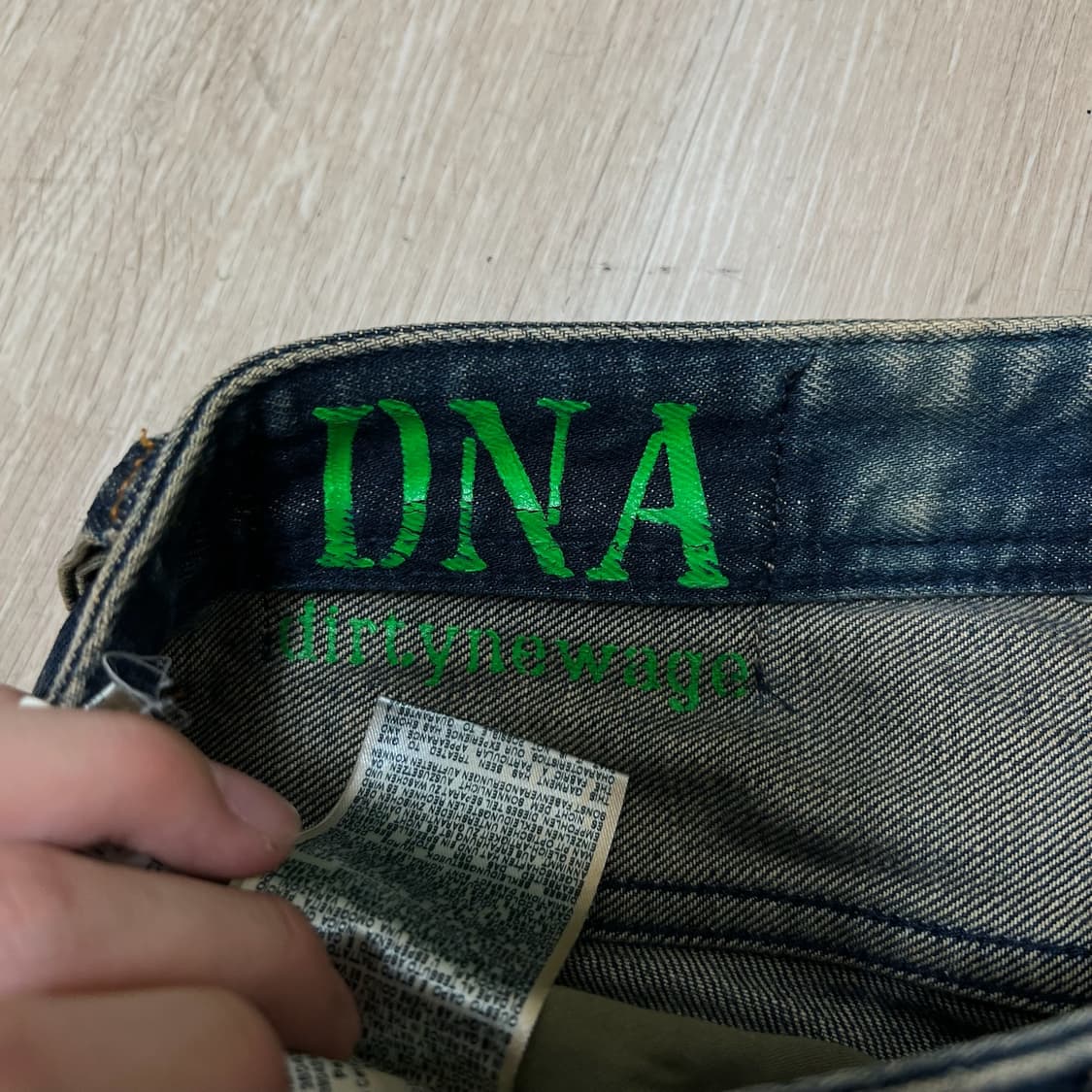 디젤 사파도 레귤러 워싱 데님 청바지 32  상품이미지5