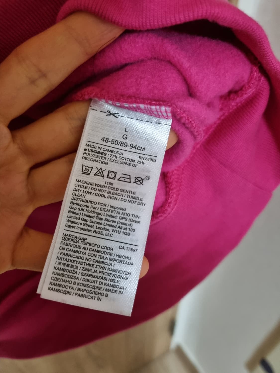 갭 후드티 상품이미지5