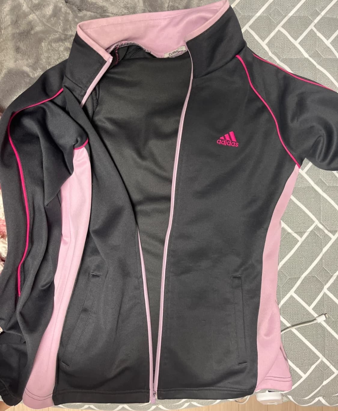 ClimaLite 아디다스 져지 핑크블랙 상품이미지3