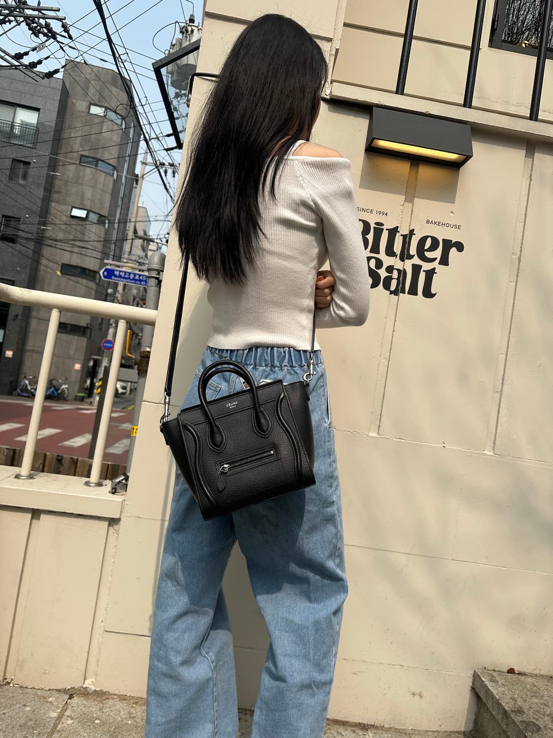 [SA 정품] 셀린느 러기지백 나노 블랙 상품이미지10