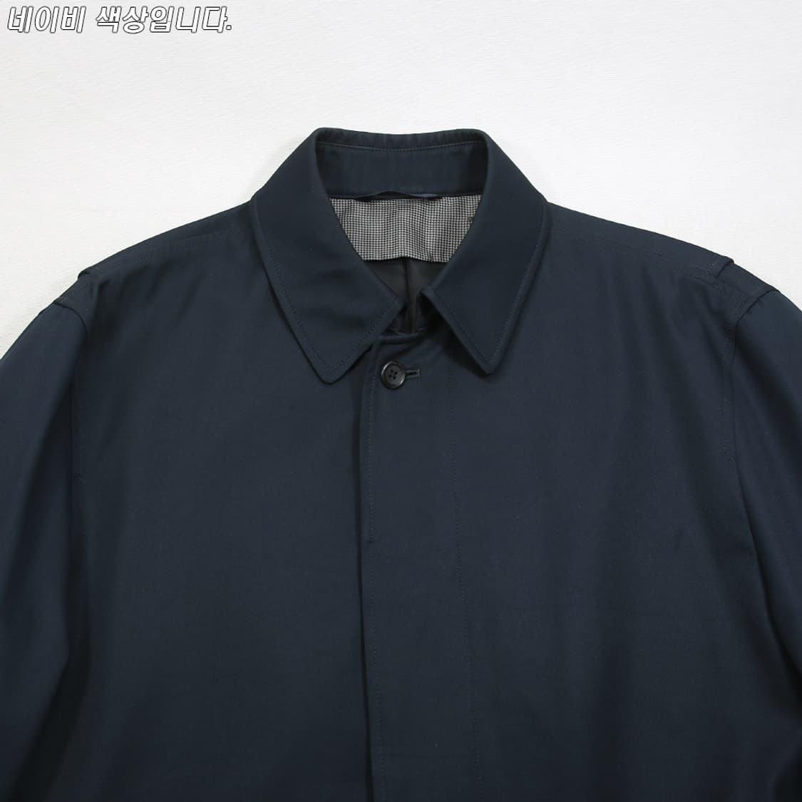(착용컷) 싱글 트렌치 코트 (남성용 100) 상품이미지4