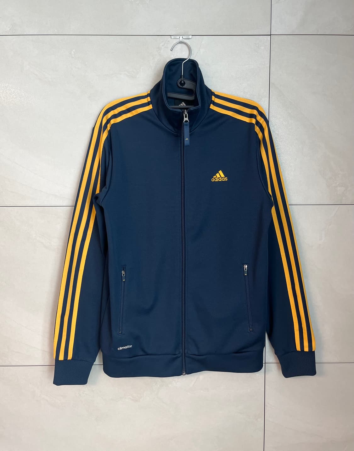 아디다스 대장 네이비 옐로우라인 져지 (95)  상품이미지1