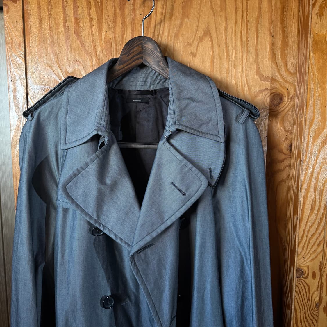 톰포드 그레이 트렌치 맥 코트 판매 합니다. 상품이미지2