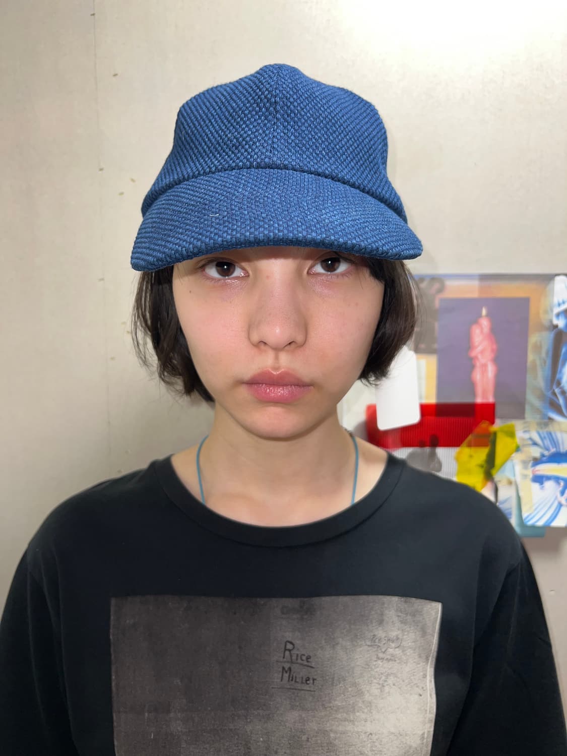 BlueblueJapan사시코 코튼 베이스볼 캡 상품이미지3