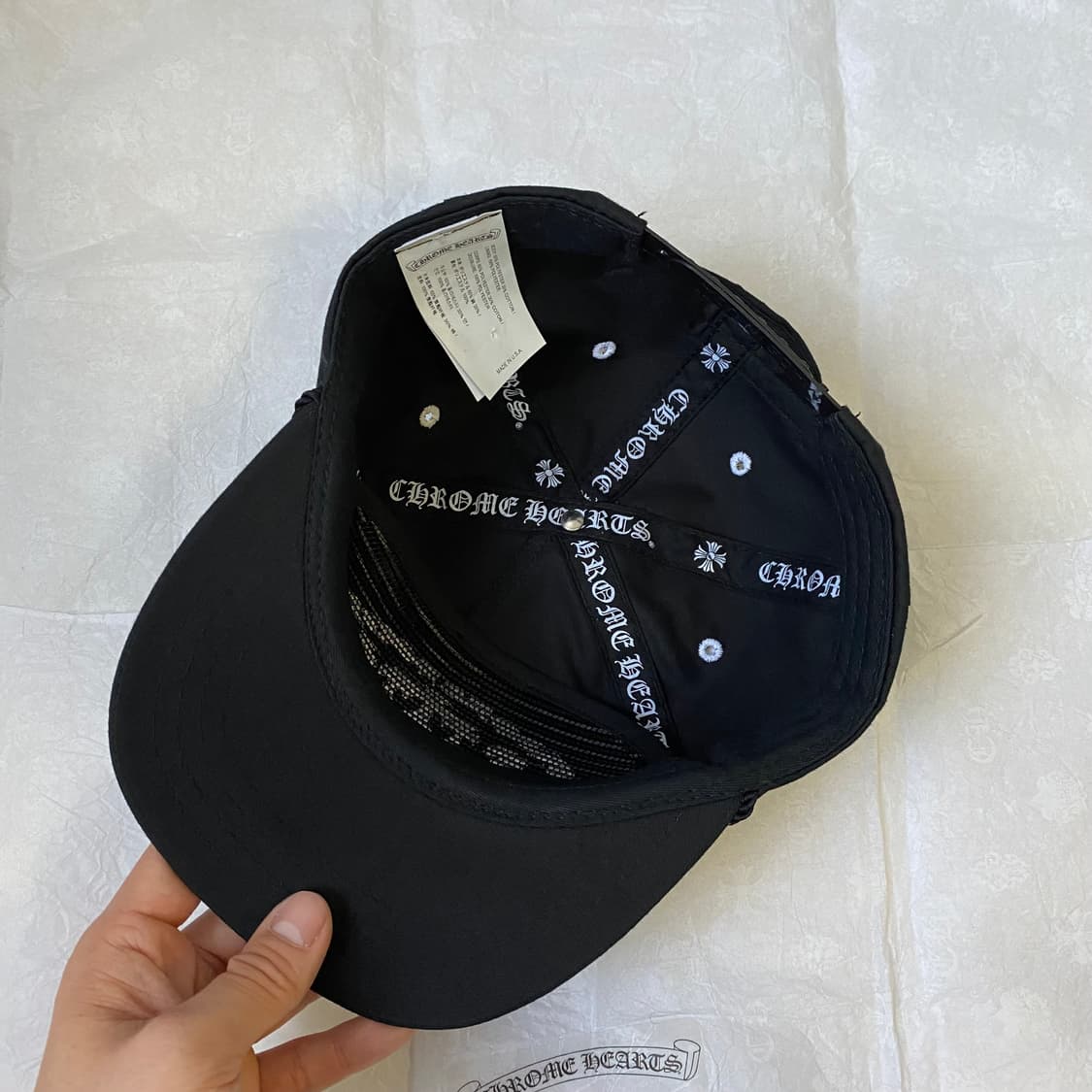 [Free] 크롬하츠 가스스테이션 모자 캡 블랙 상품이미지5