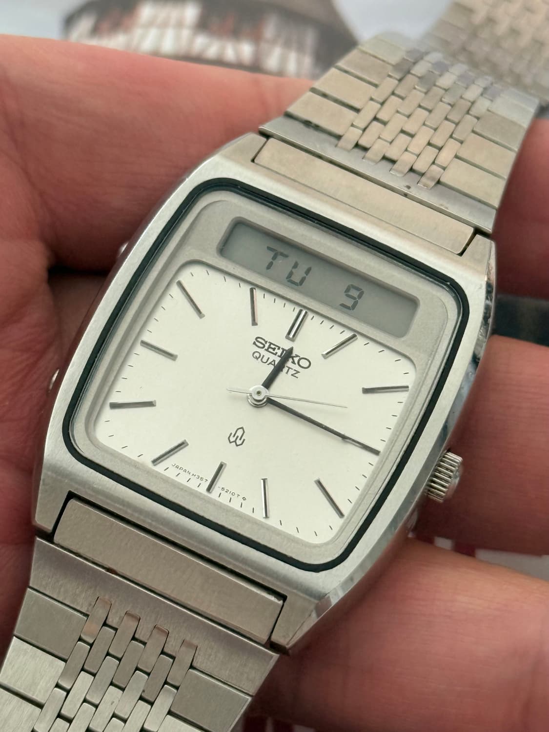 Seiko 세이코 쿼츠 아나디지 알람 크로노그래프 007 상품이미지3