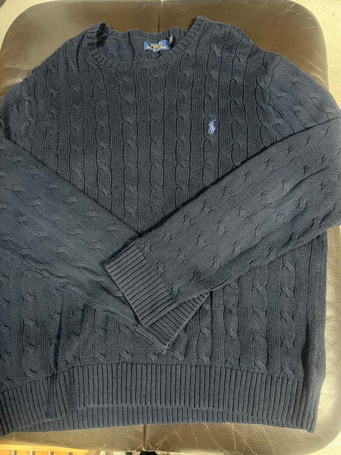 폴로랄프로렌 꽈배기니트 xxl 상품이미지1