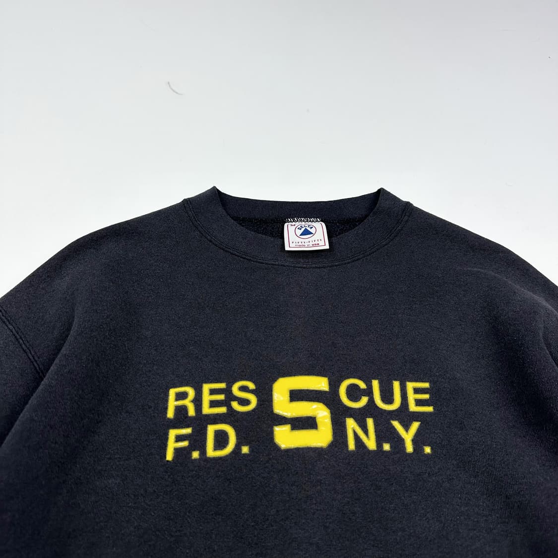 VTG 빈티지 USA 델타 워싱 차콜 맨투맨 (M) 상품이미지1