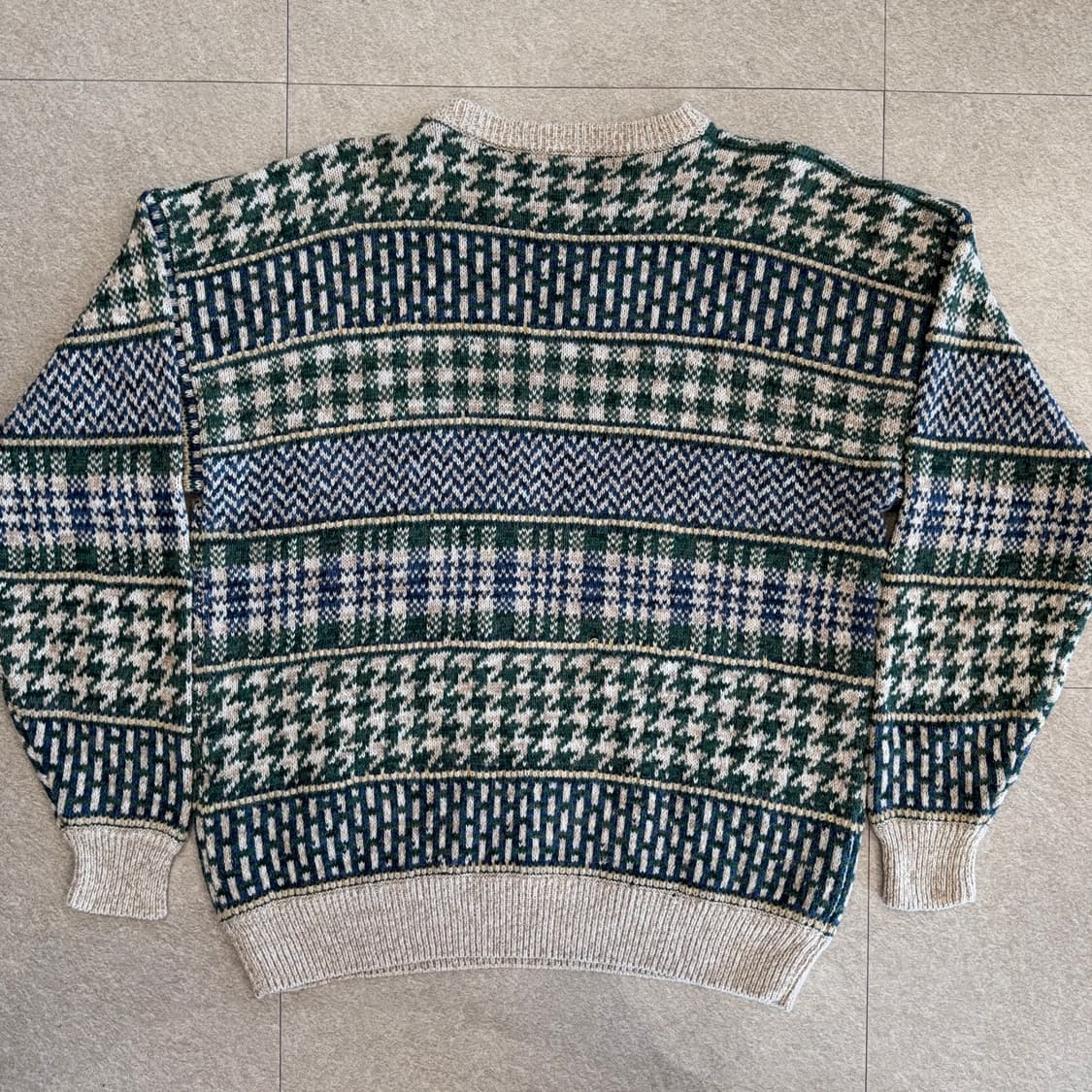 빈티지 코튼 니트 상품이미지4