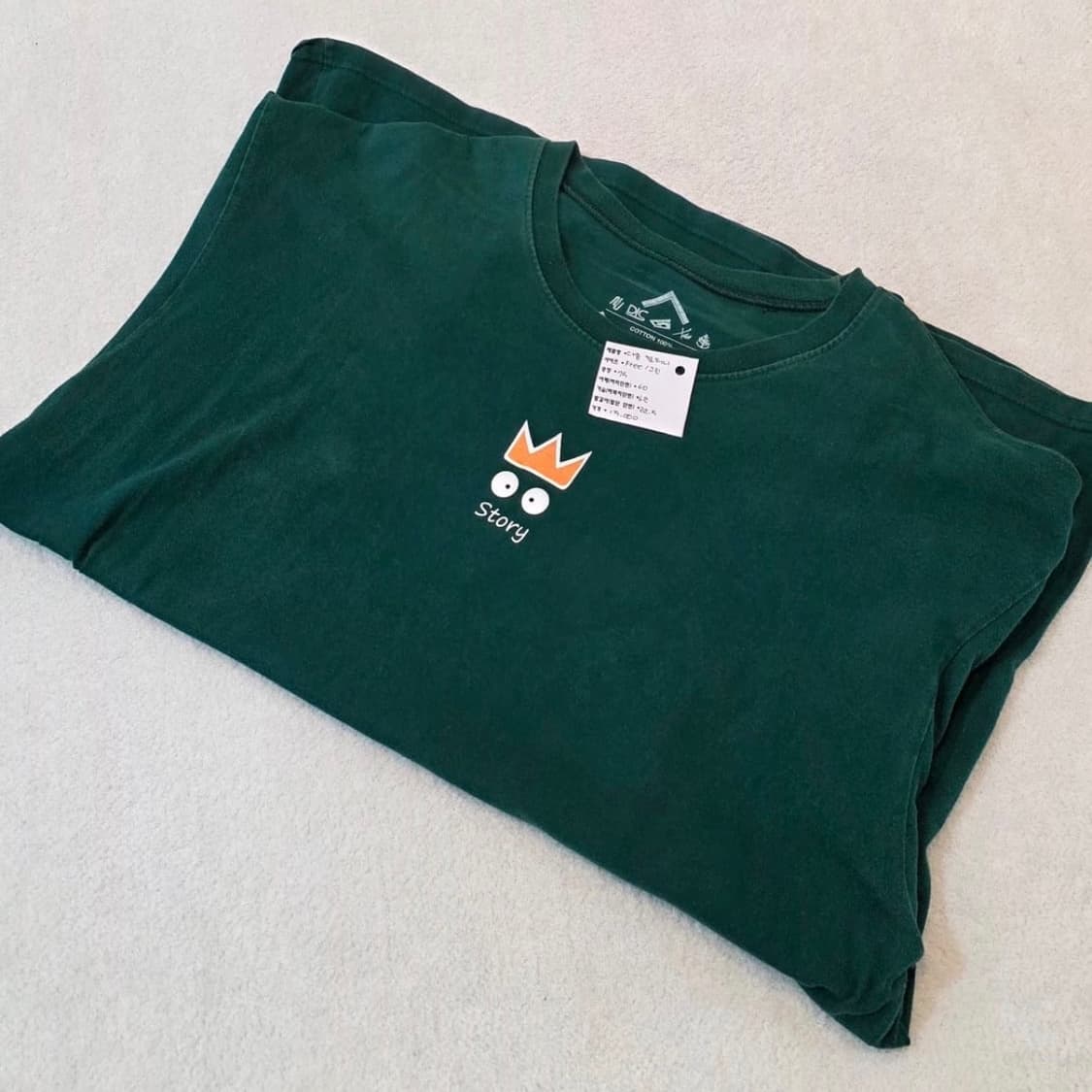 다솔컴퍼니 캐주얼 로고 빈티지 반팔티 상품이미지3