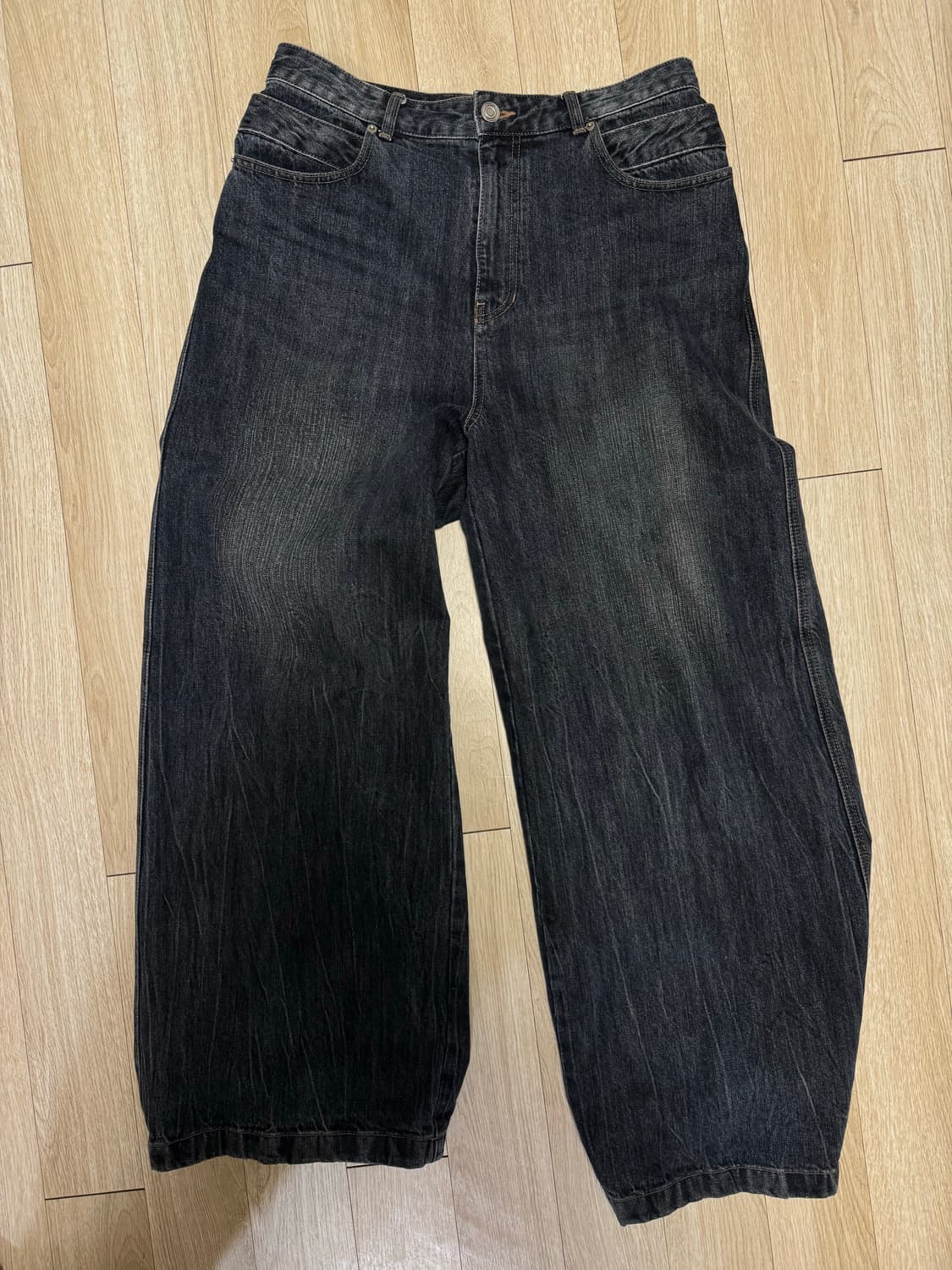 준지 25ss 더블웨이스트 데님 블루 46 상품이미지2