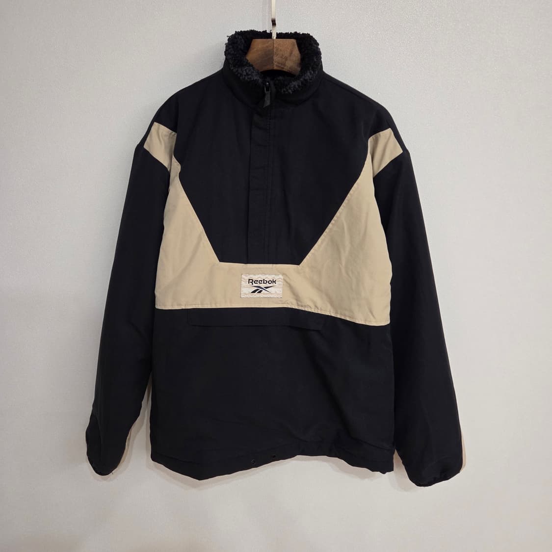 리복 뽀글이 리버서블 하프집업 M(남녀공용) 상품이미지3