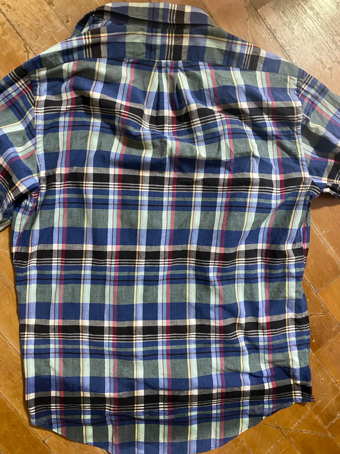 랄프로렌 여름용 남성 체크 셔츠 105 상품이미지5