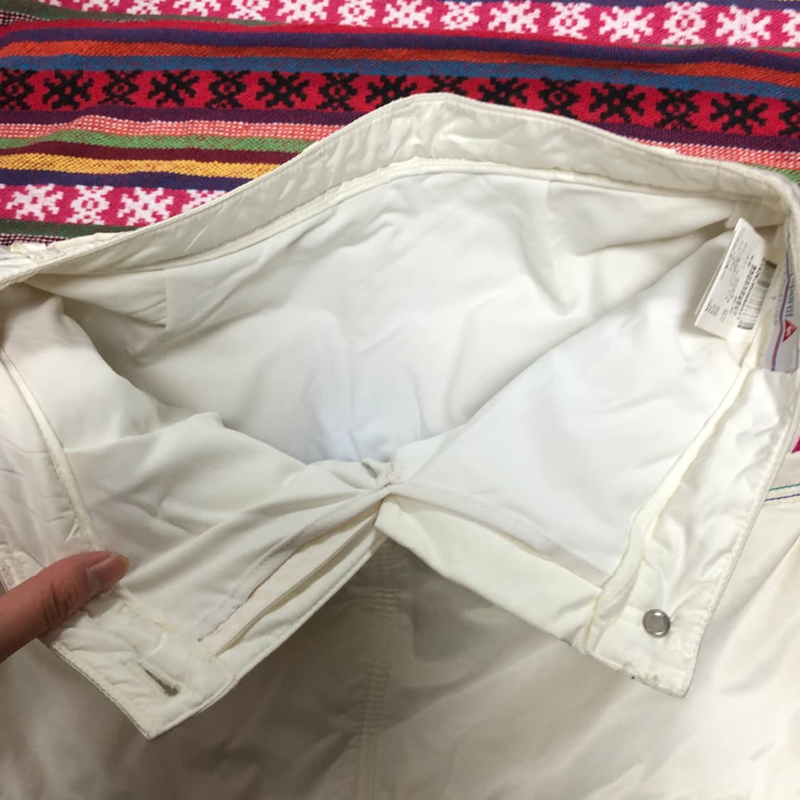 르꼬끄 골프웨어 패딩 미니 스커트 상품이미지2