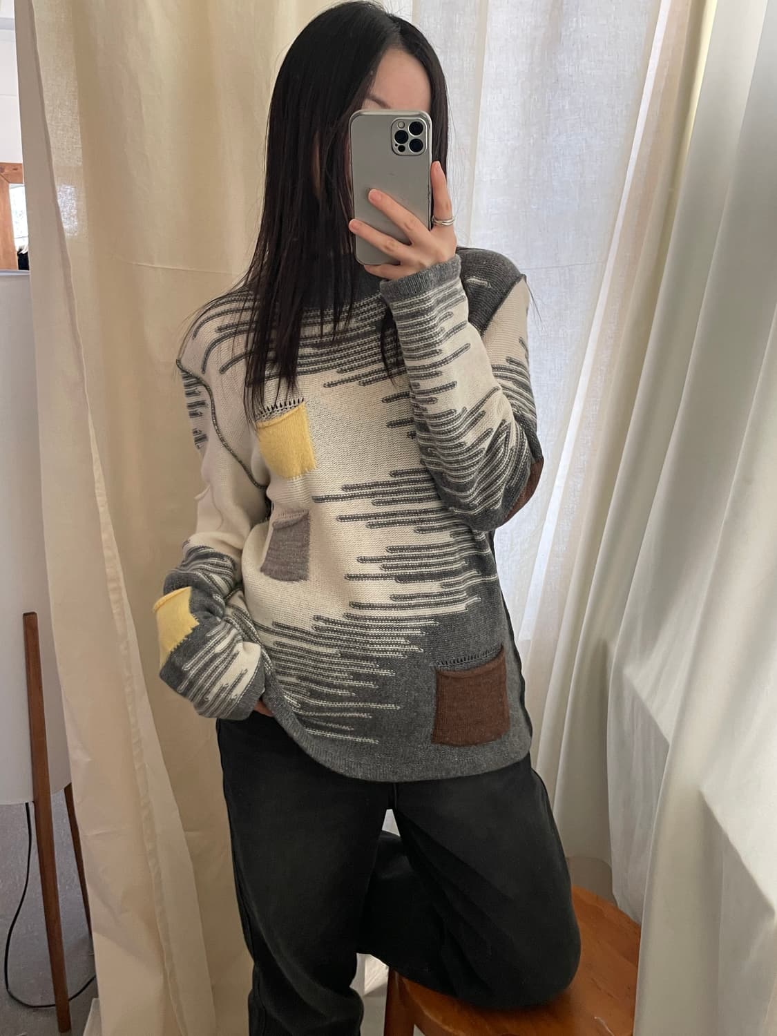 vintage rosace pocket knit 상품이미지9