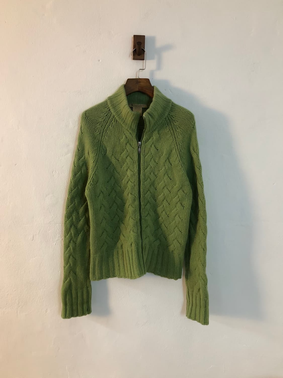 빈티지 케이블 니트 집 상품이미지1