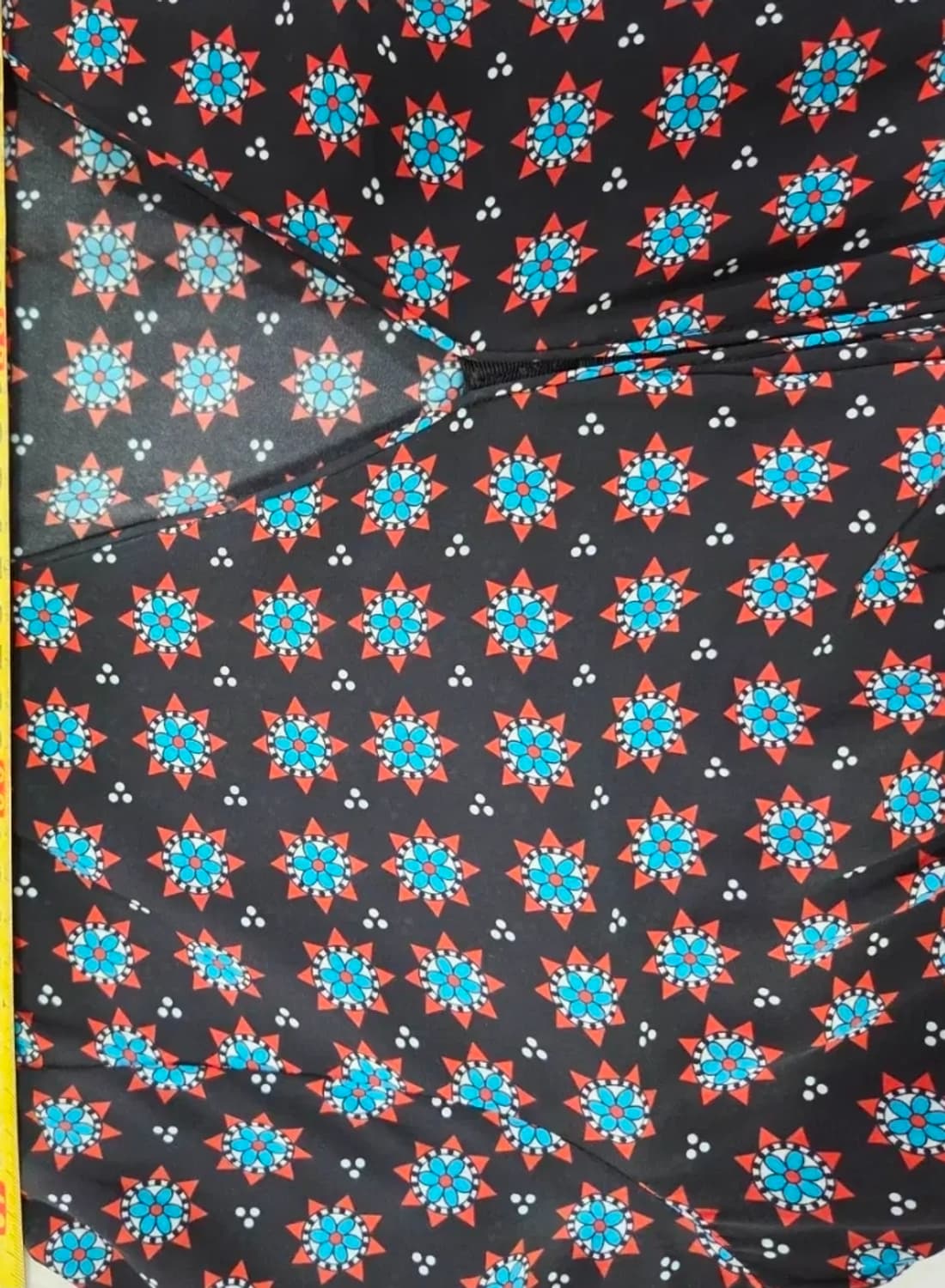 산드로 랩스타일 플라워 패턴 레이온 미니 원피스 배색 벨트 프렌치 시크 상품이미지5