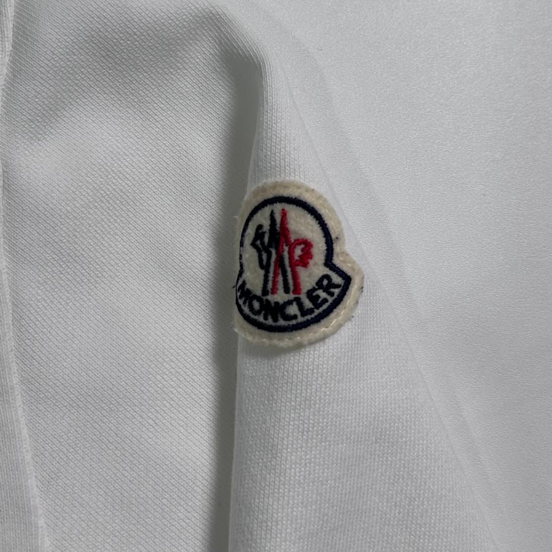 몽클레어 화이트 후드집업 상품이미지6