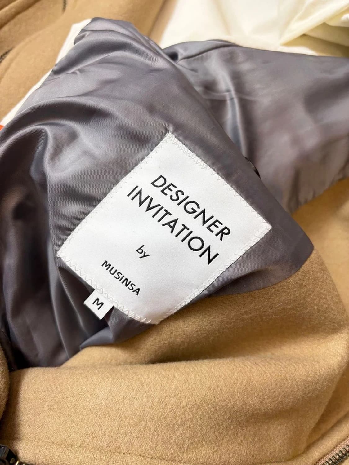 디자이너인비테이션 울 더플 후디 코트 PN6745 상품이미지9