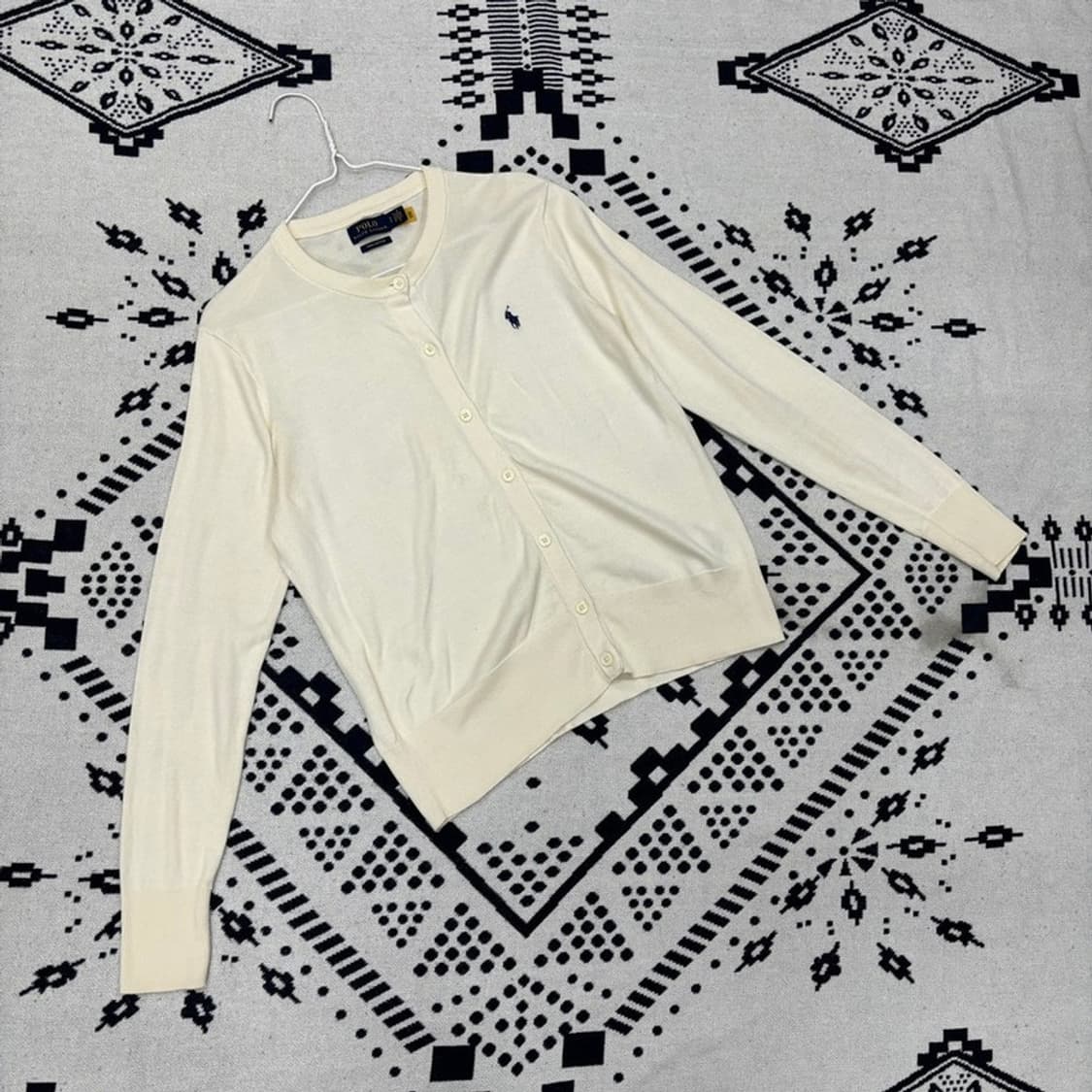 폴로 랄프로렌 신형 자수로고 피마코튼 니트 가디건 S P00001 상품이미지1