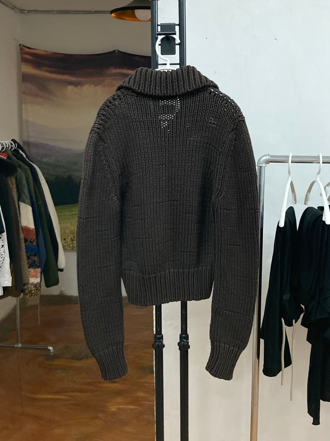  보테가 베네타(Bottega Veneta) 리브드 니트 가디건  상품이미지2