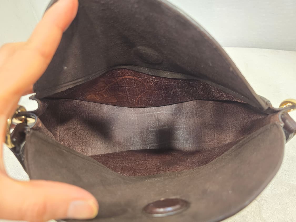 주드리뜨 크로커다일 패턴 CC백 바게트백 숄더백 상품이미지9