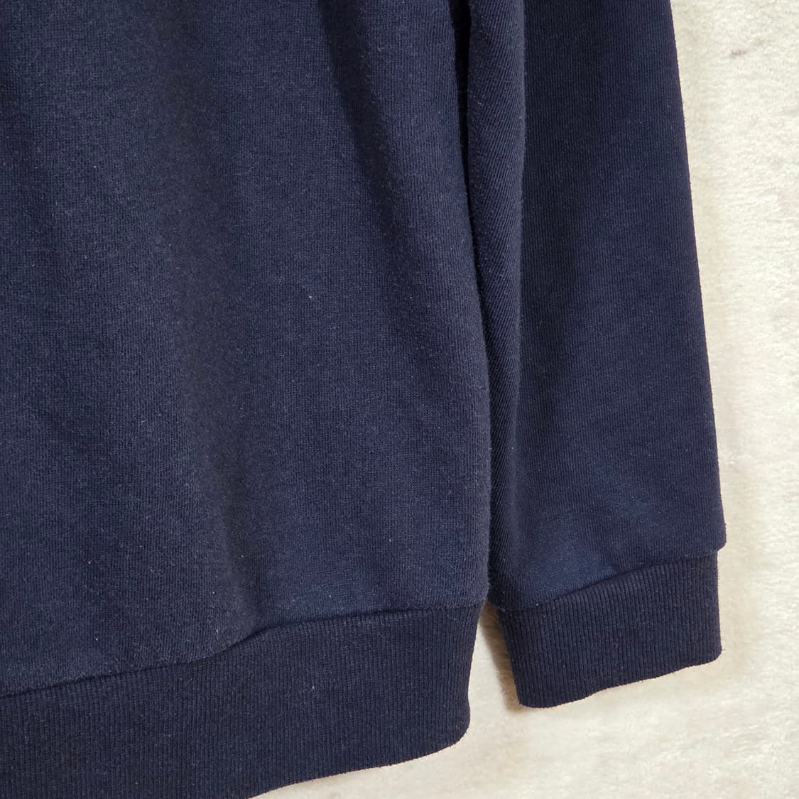 험멜 네이비 레드 배색 맨투맨 상품이미지7