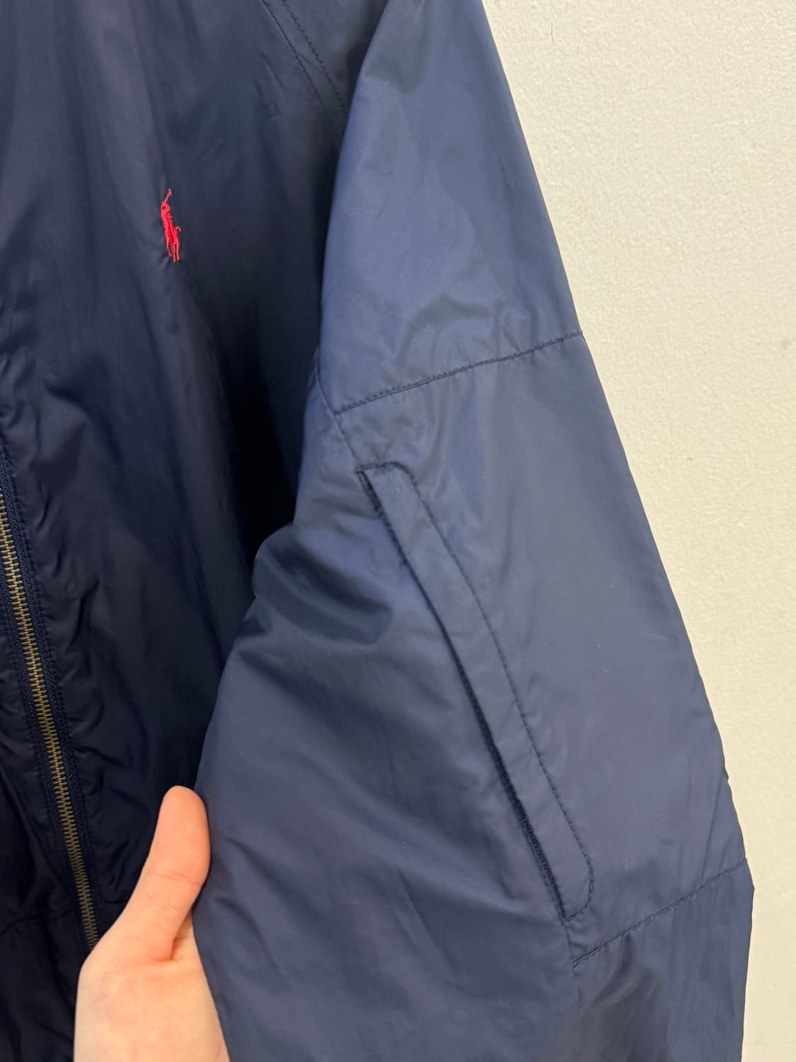 Polo Ralph Lauren Navy Hooded Windbreake 상품이미지4