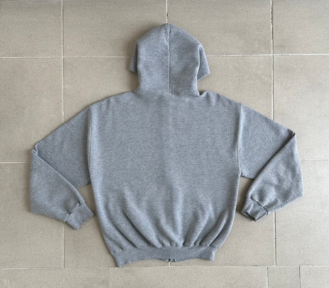 00s 빈티지 러셀 후드집업 그레이 M 상품이미지2