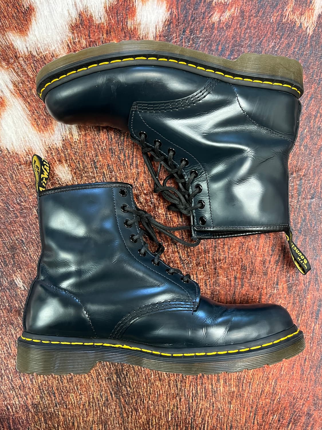 [43] 닥터마틴 빈티지 1460 스무스 8홀 워커 다크그린 상품이미지3