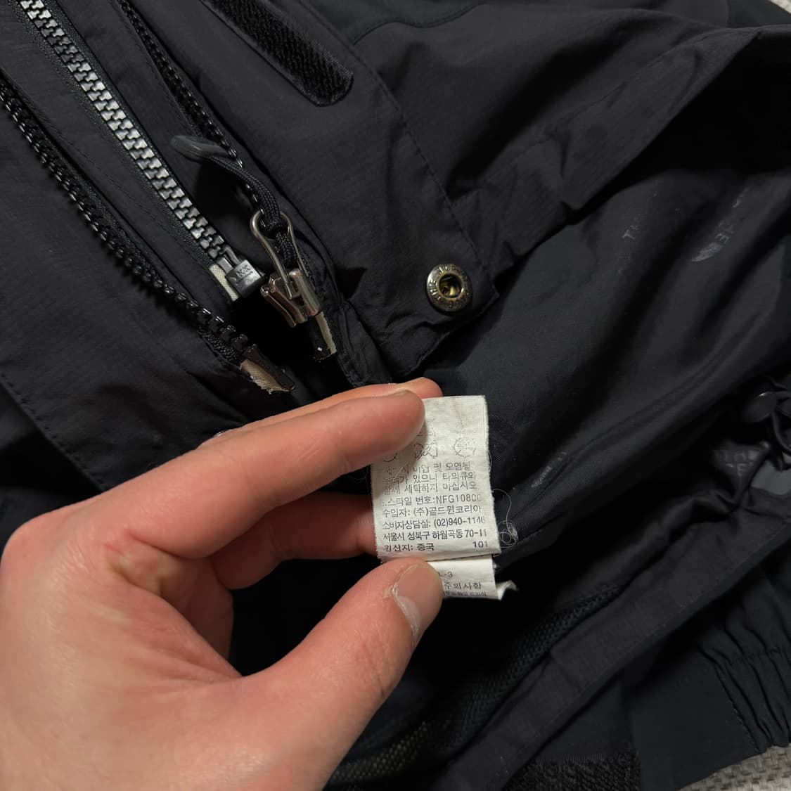 노스페이스 써밋시리즈 고어텍스 프로쉘 바람막이 상품이미지8