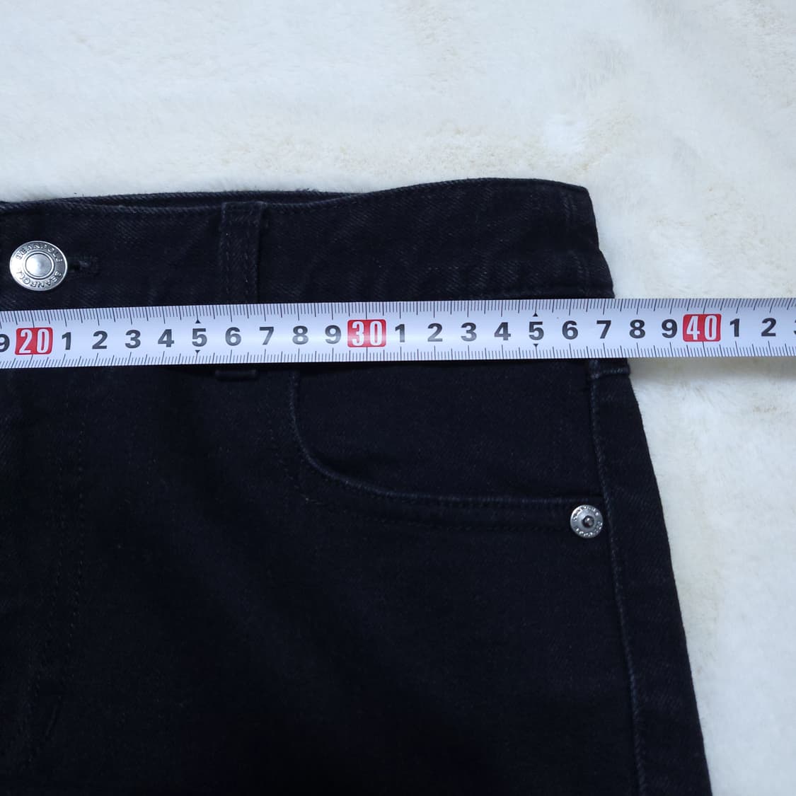 빈폴 여성 부츠컷 블랙진 27인치 0227 뽀샤샤 상품이미지3