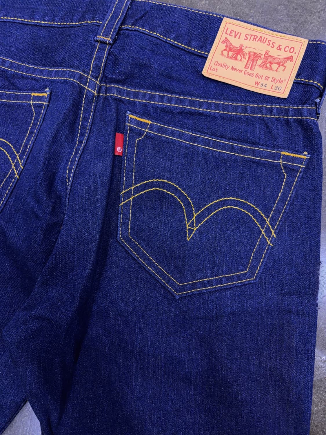 리바이스 00's 타입원 플레어 트루 부츠컷 데님팬츠 34 상품이미지6