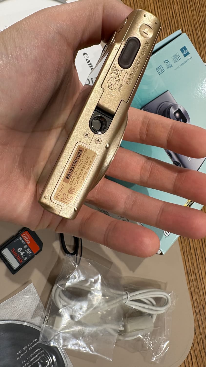 신품급)캐논 익시 610F (익서스 255 HS) 빈티지디카 상품이미지6