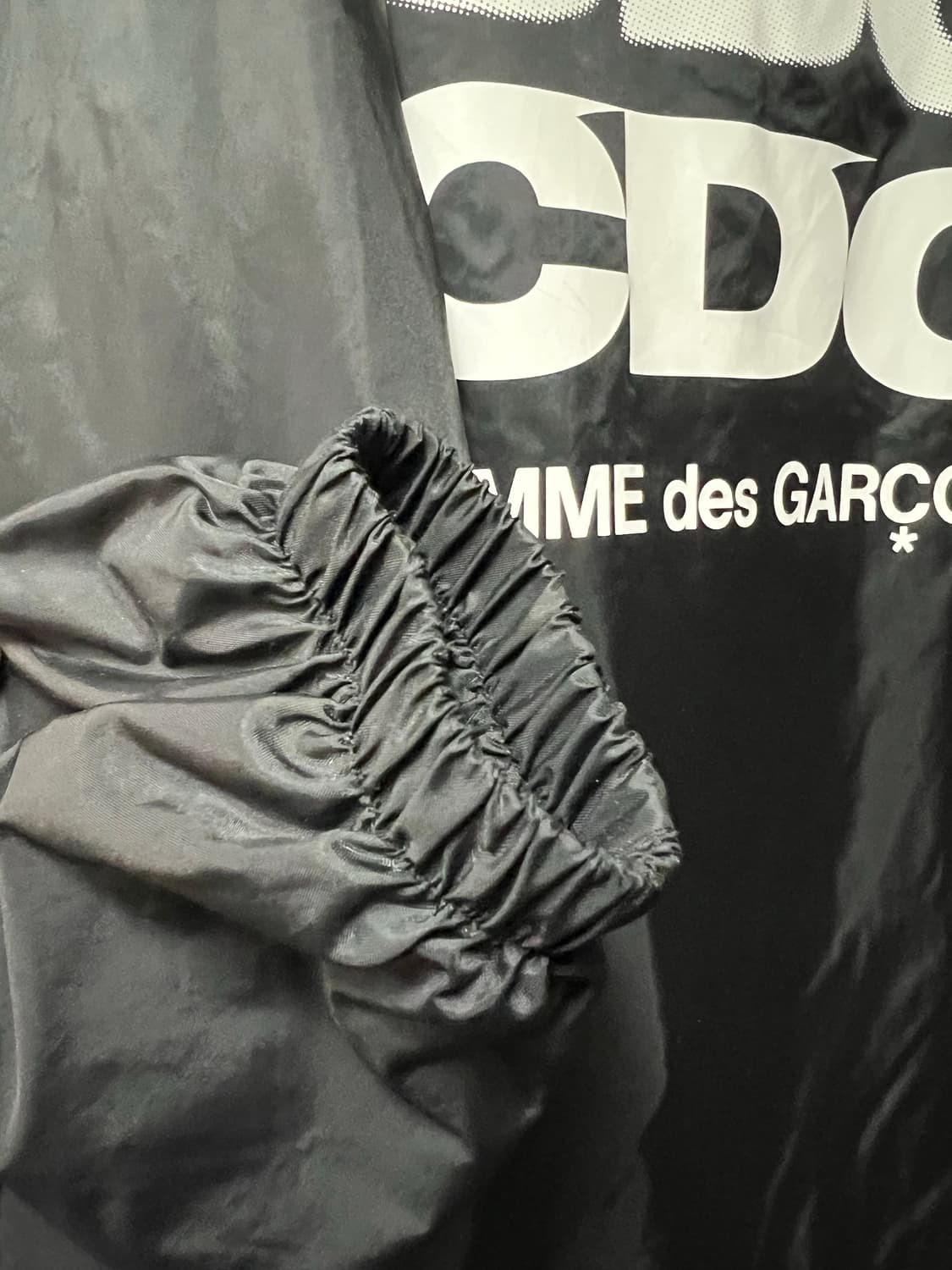 CDG 로고 코치 자켓 블랙 상품이미지6