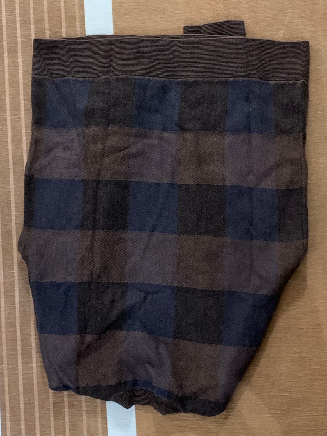 유니클로 브라운 스트라이프 니트 상품이미지2