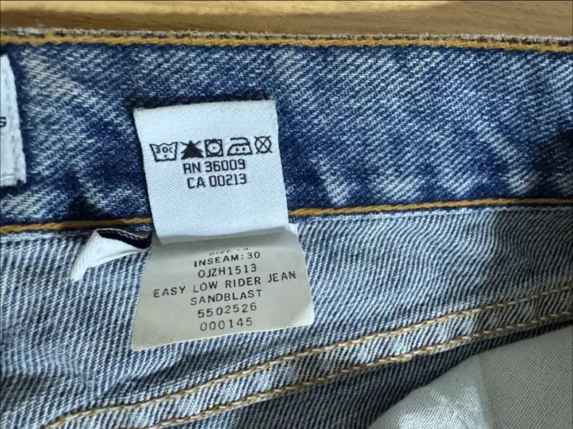 (Calvin Klein Jeans) Easy Low Rider Jean 상품이미지4