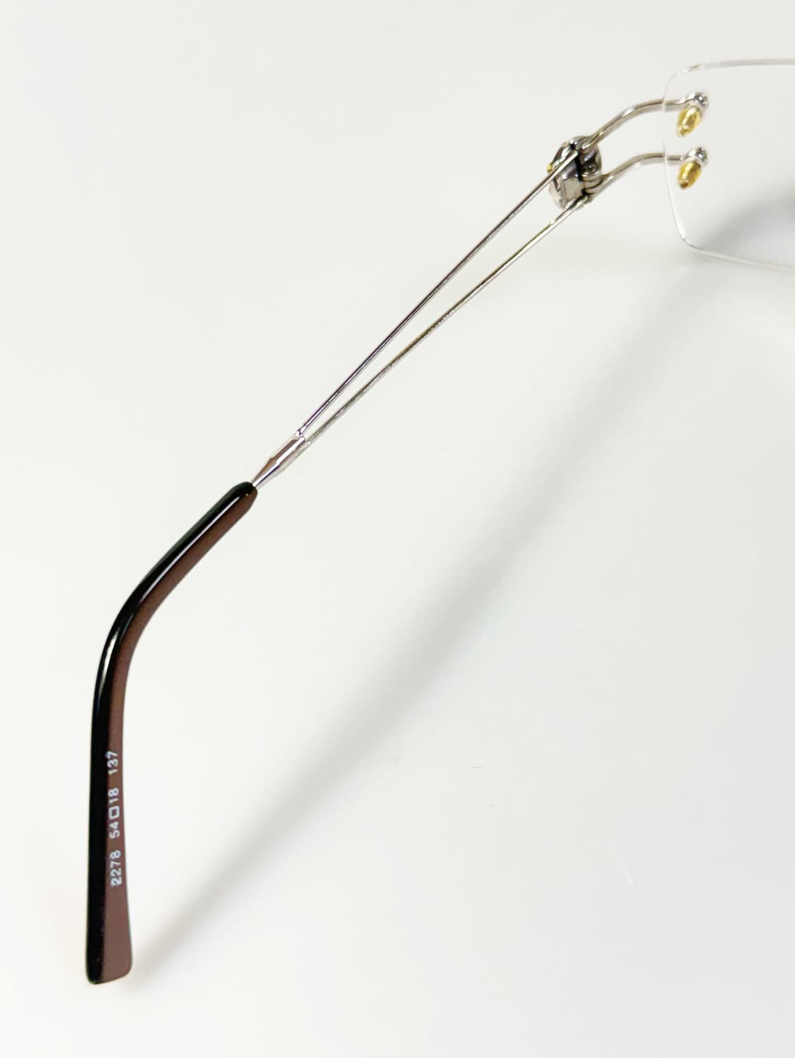 SEMO NEMO 실버 무테 스퀘어 메탈 빈티지 안경 상품이미지7