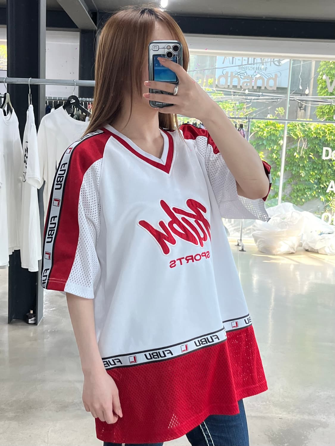 FUBU 90s 올드스쿨 빅로고 져지 상품이미지2