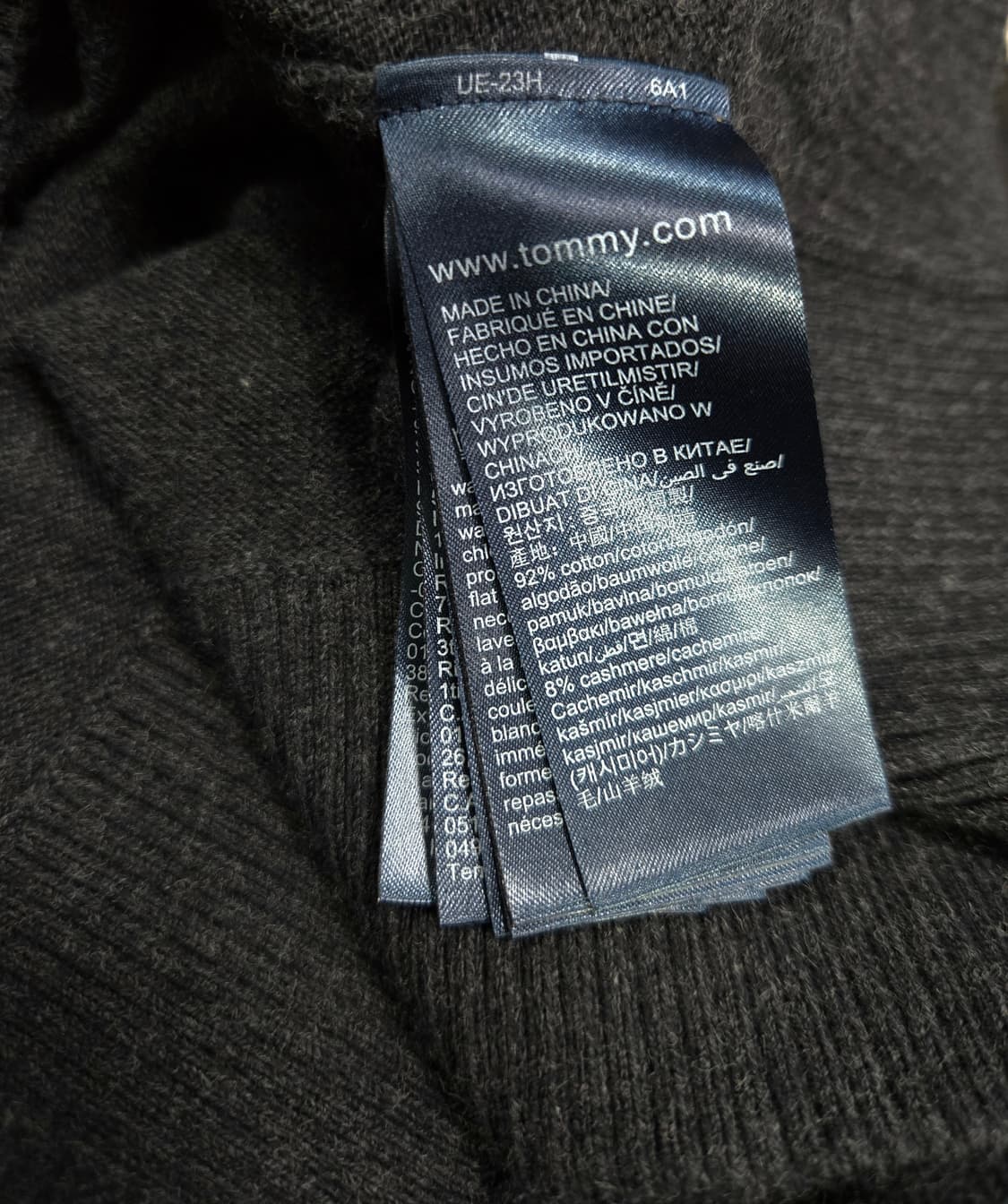 타미힐피거 피마 코튼 캐시미어 스웨터 XXL 상품이미지8