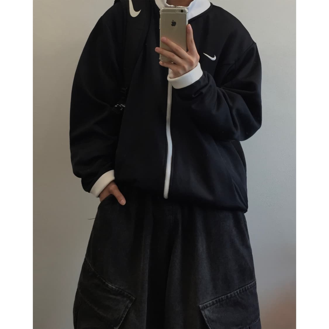 Nike 나이키 스우시 아카이브 모노크롬 트랙져지 상품이미지2