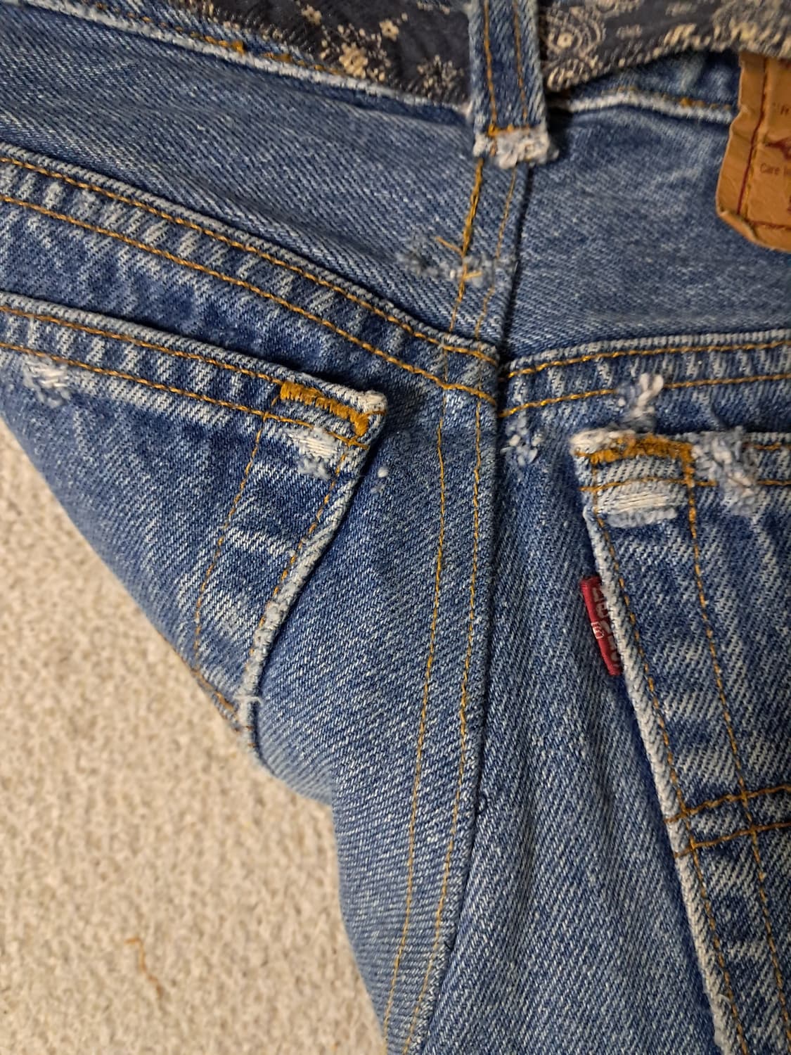 리바이스00s 501xx usa 리폼팬츠 상품이미지7