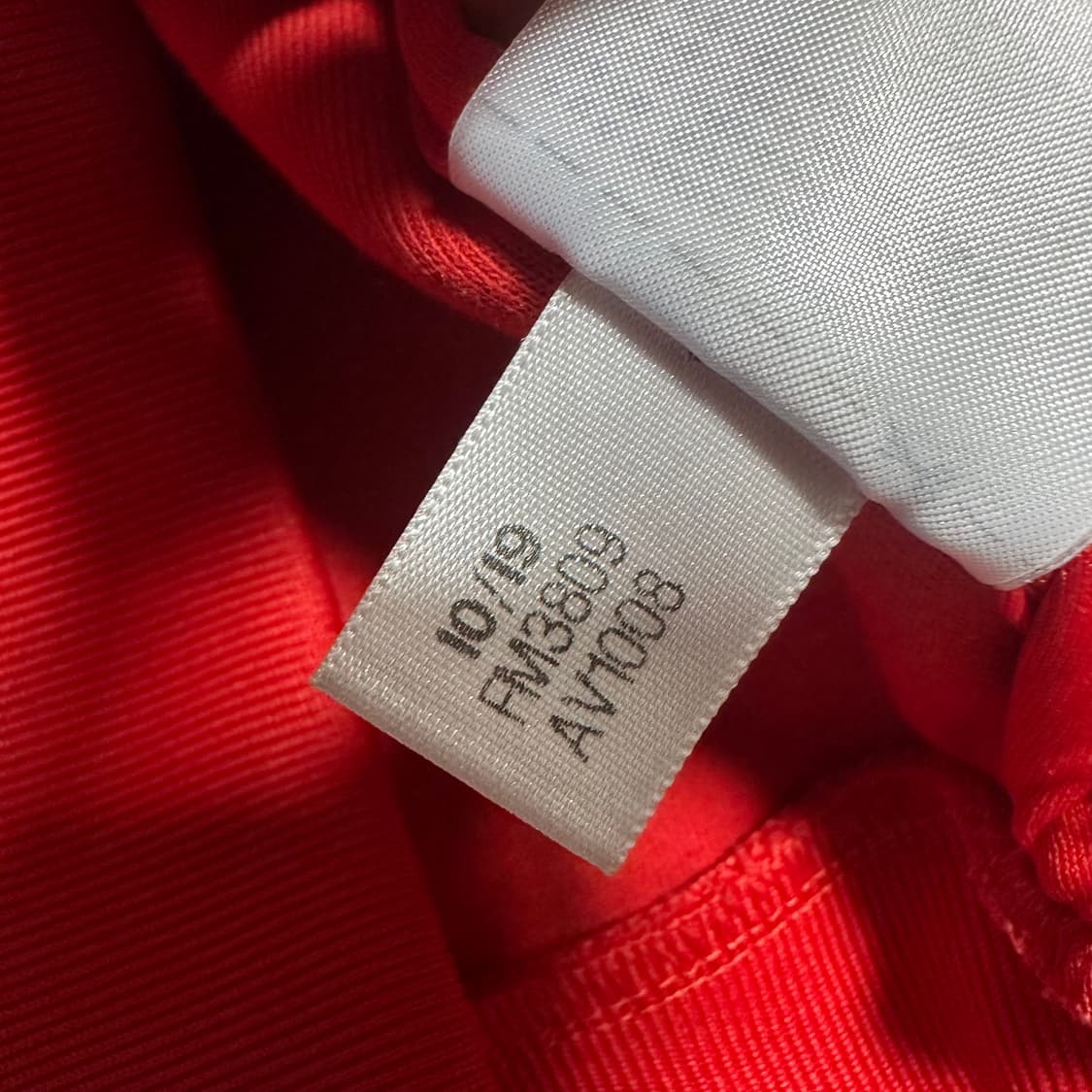 ✨ (바배) 아디다스 슈퍼스타 레드 트랙탑 져지 상품이미지5