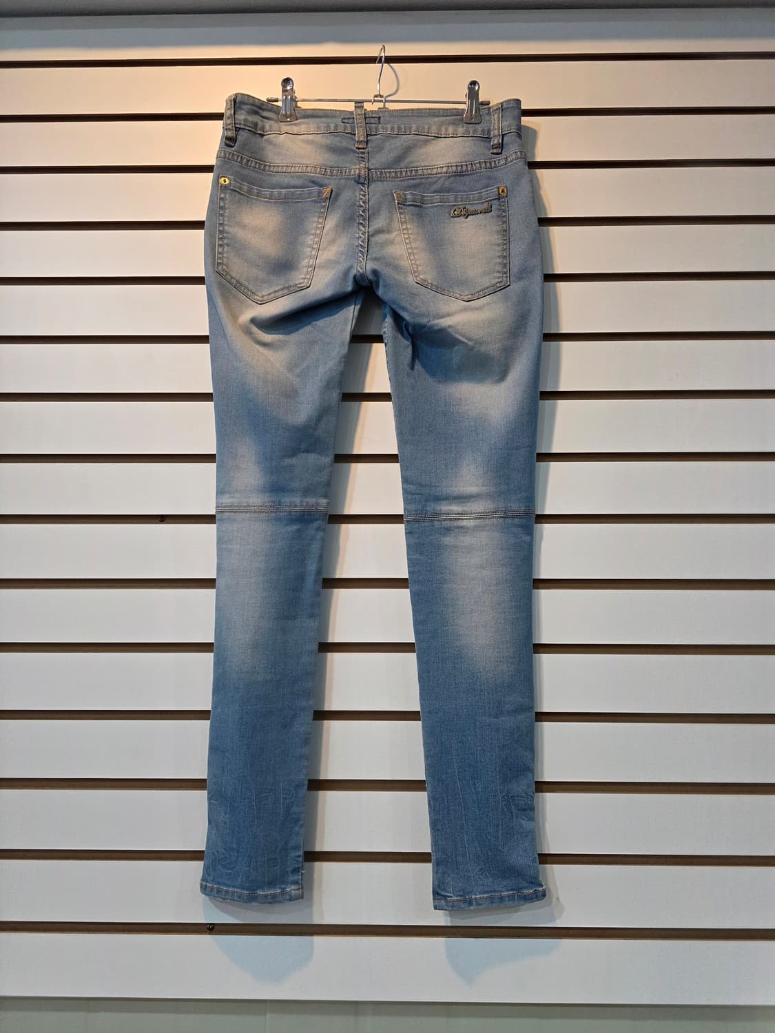 DSQUARED 디스퀘어드 밑단 지퍼 스키니진 데님 팬츠 상품이미지2