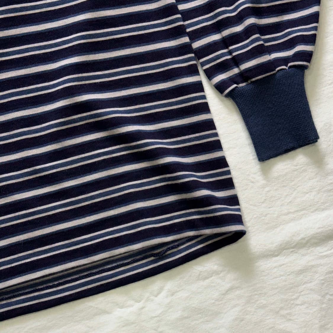 90s dunhill 울 스트라이프 긴팔 티셔츠 상품이미지3